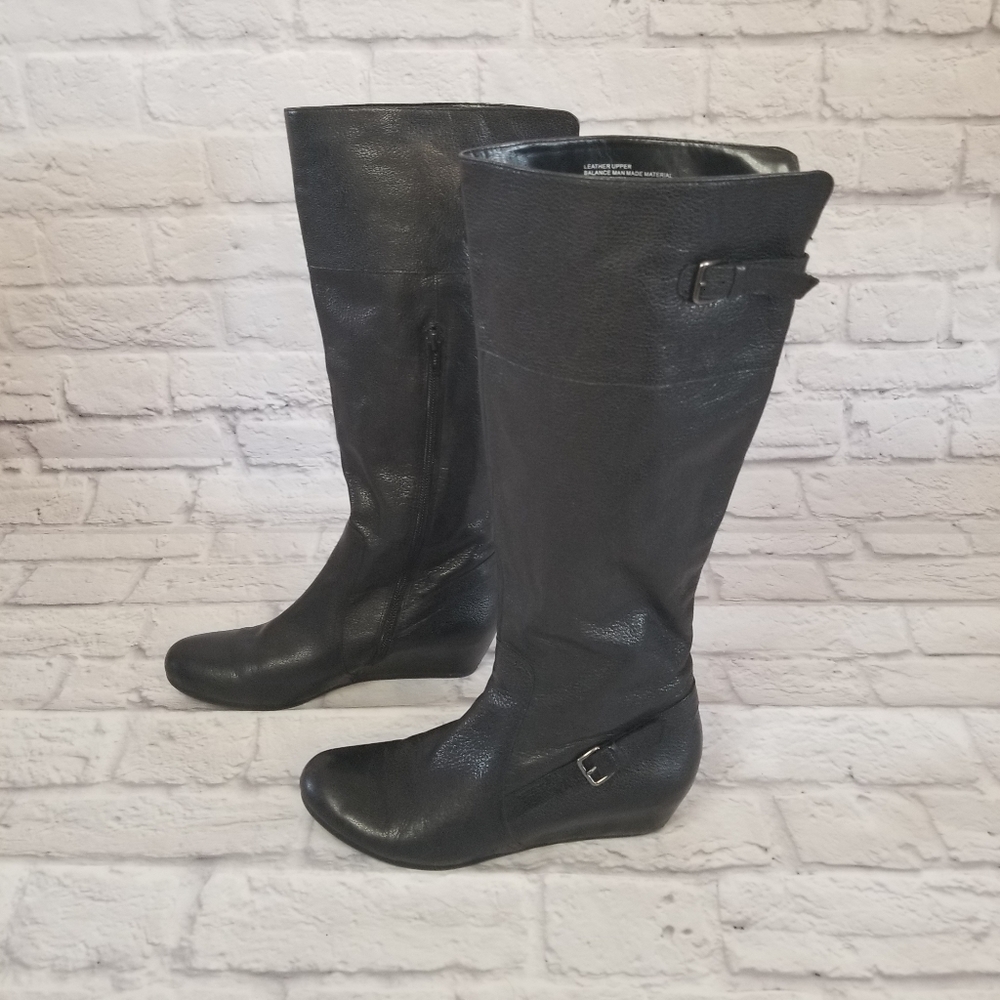 Elegant Black Over the Knee Boots